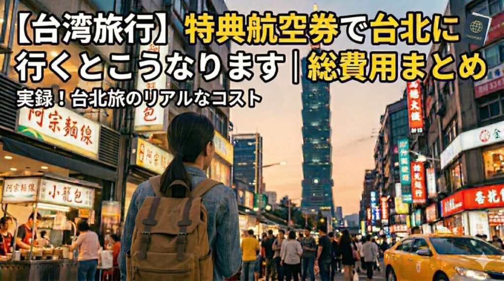 台北旅 費用まとめ