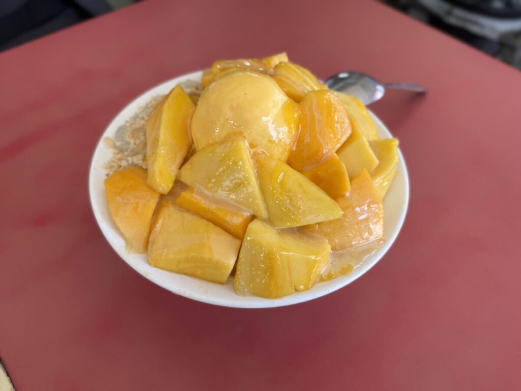 台湾 マンゴーかき氷