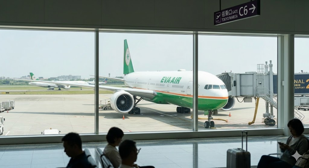 台湾までの飛行時間