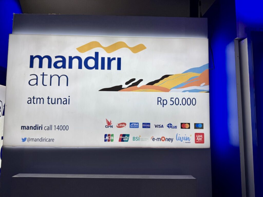インドネシアATM