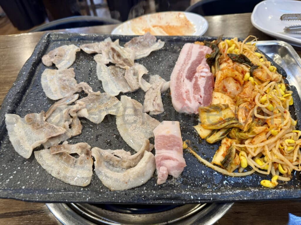 トンビョラクサムギョプサル