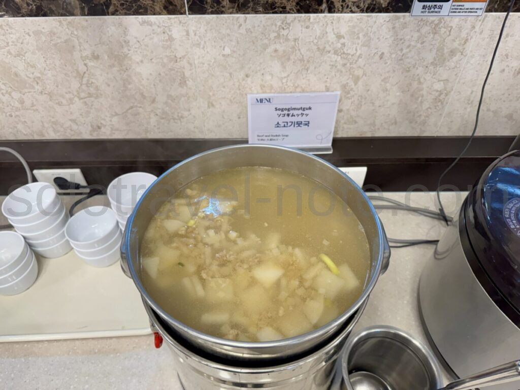 東横INNソウル永登浦 朝食