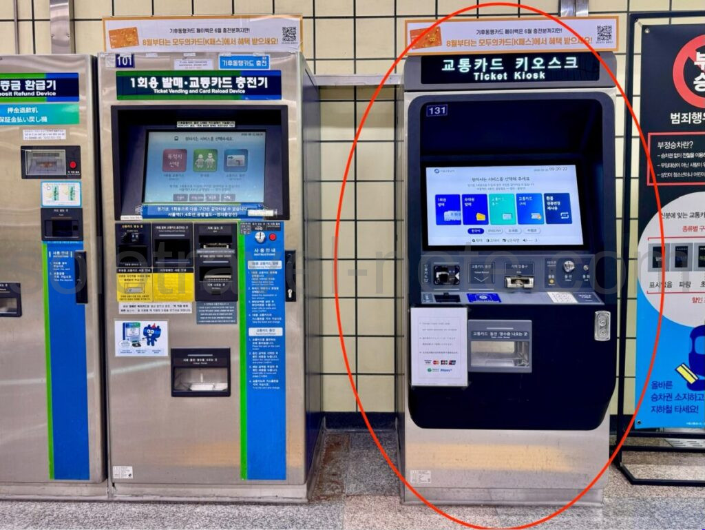 気候同行カードKIOSKの操作方法